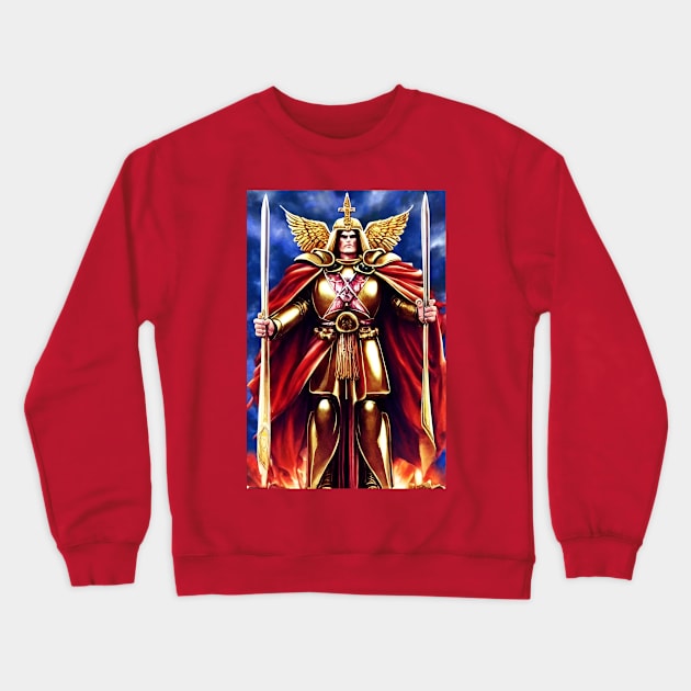 God-Emperor Crewneck Sweatshirt by Quotechella Merch